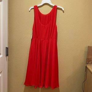 New W/tags Scarlet French Connection Dress. Sleeveless Flowing Skirt #10, Beauty